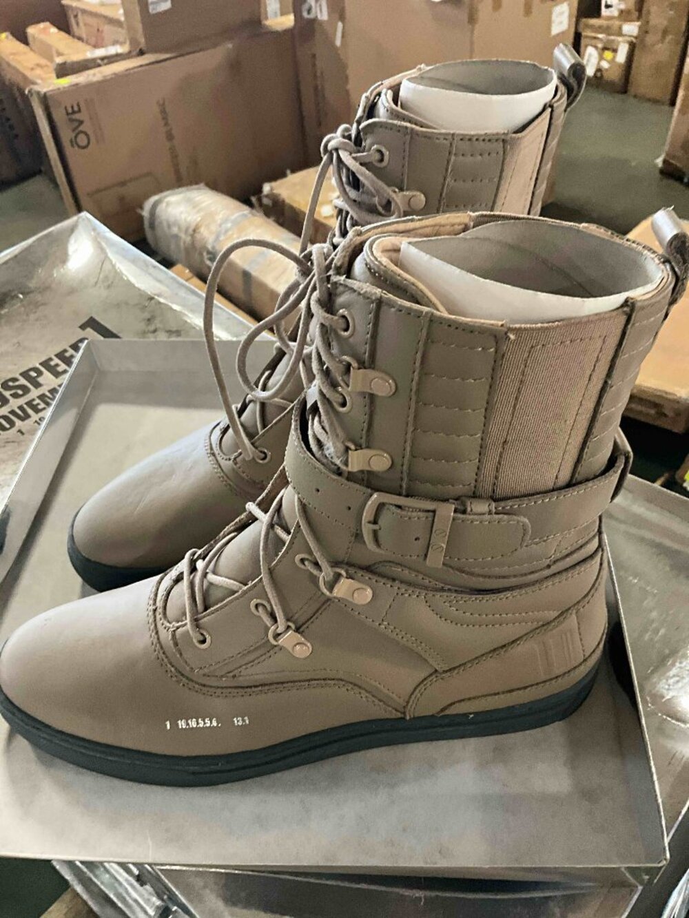 High-top tactical combat boots from Godspeed Movement Men's Size 10.5